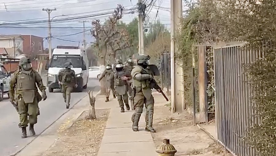 Operativo del OS7 en San Felipe deja un detenido y la incautación de armas y droga