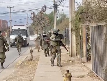 Operativo del OS7 en San Felipe deja un detenido y la incautación de armas y droga