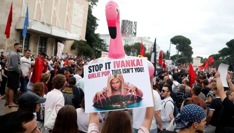 Masivas protestas en Albania contra el resort que quieren construir Ivanka Trump y Jared Kushner