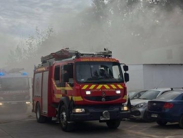 Incendio afectó a dependencias del Hospital San Camilo de San Felipe: no hubo personas lesionadas
