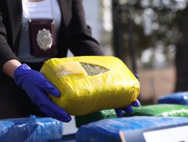 Mujer fue sorprendida transportando casi 9 kilos de droga entre Viña del Mar y Valparaíso: terminó en prisión preventiva