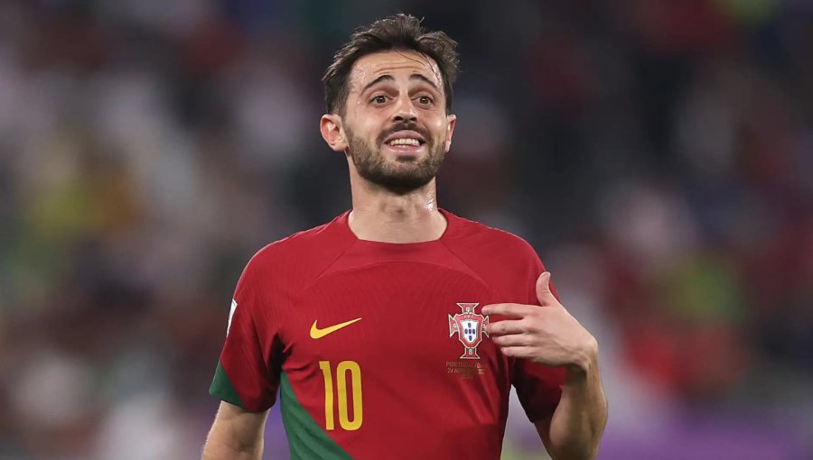 Bernardo Silva evita referirse a la Roja en la antesala del amistoso y concentra su foco en el Mundial