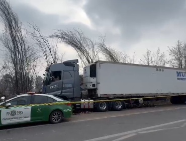 Carabineros detiene a dos sujetos tras robo de camión y persecución en Paine
