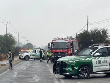 Menor de 5 años pierde la vida en fatal accidente de tránsito en Panquehue