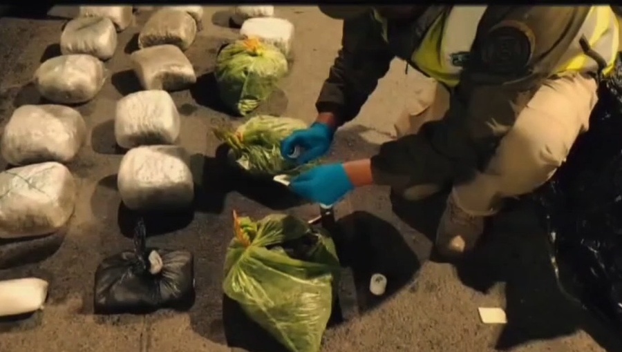 Prisión preventiva para conductor sorprendido con 20 kilos de droga en Ruta 5 Sur