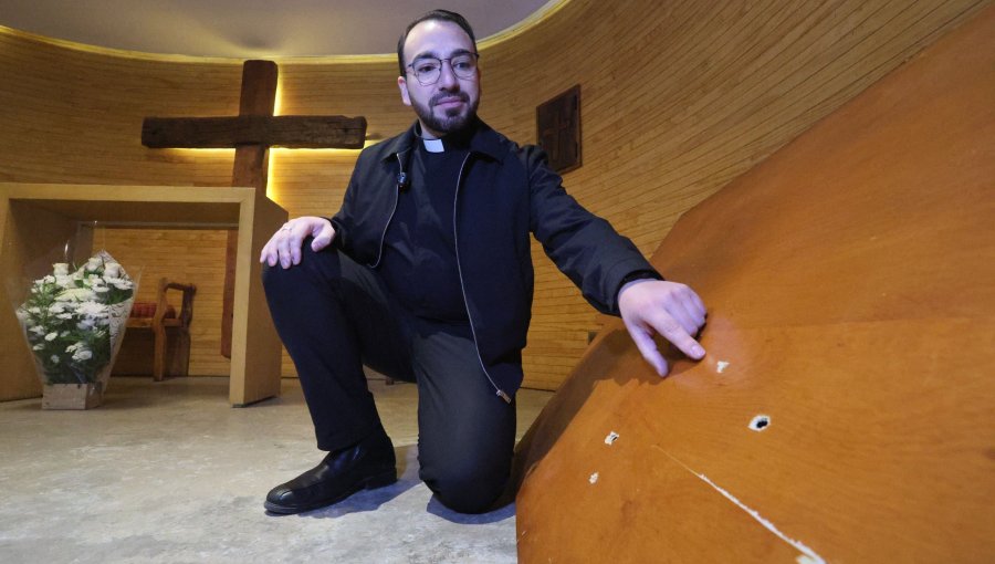 Párroco llama a recuperar los valores tras balacera ocurrida al interior de una iglesia en Rancagua