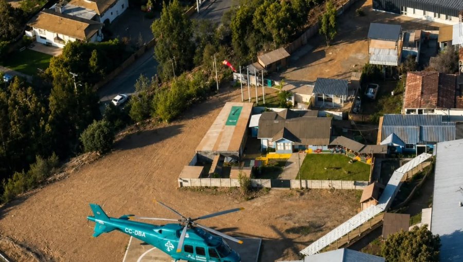 Amplio operativo para trasladar a hombre accidentado por caída desde el aire en la Ligua