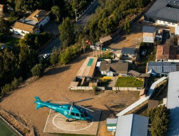 Amplio operativo para trasladar a hombre accidentado por caída desde el aire en la Ligua