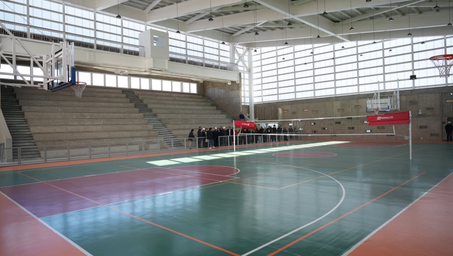 Nuevo Polideportivo de Limache alcanza 98% de ejecución: beneficiará a 2 mil personas
