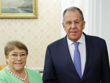 Bachelet se reunió con el canciller ruso en el marco de su campaña a la Secretaría General de la ONU