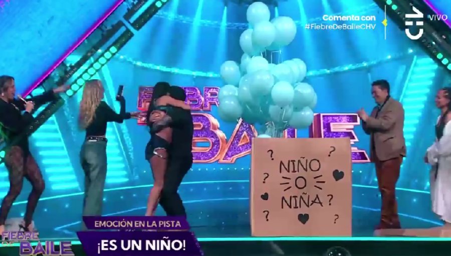 ¡Sorpresa en vivo! Vale Roth paraliza Fiebre de Baile al revelar el sexo de su tercer bebé