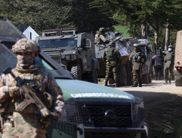 Detienen a cuatro sujetos presuntamente vinculados con la Resistencia Mapuche Lafkenche en masivo allanamiento en Cañete