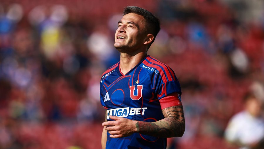 Charles Aránguiz estaría un mes fuera de las canchas en la U tras lesión sufrida en partido ante Audax Italiano