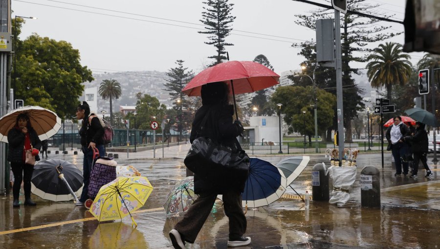 Sistema frontal se retira de la región de Valparaíso dejando menos de 15 mm de lluvia y nieve en cordillera: ahora vienen las heladas