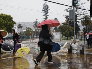 Sistema frontal se retira de la región de Valparaíso dejando menos de 15 mm de lluvia y nieve en cordillera: ahora vienen las heladas
