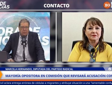 Marcela Hernando diputada del Partido Radical por acusación constitucional contra Grau: “Entiendo que hoy día iba a ser notificado”