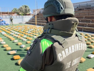Región de Antofagasta acumula 41,3 toneladas de drogas incautadas este año: supera los decomisos realizados durante todo 2025