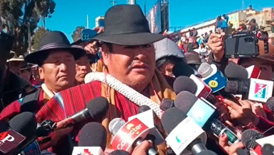 Detienen al líder de una de las principales organizaciones convocantes de las protestas y bloqueos en Bolivia