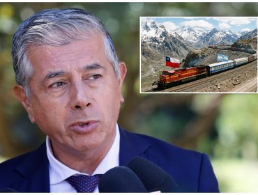Delegado Millones deriva a Cancillería el megaproyecto ferroviario que busca unir Mendoza con la región de Valparaíso