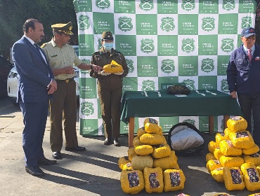 Detienen a conductor de nacionalidad venezolana y decomisan más de 63 kilos de droga en Tarapacá