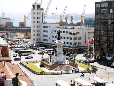 Plaza Sotomayor será sometida a millonaria intervención para potenciar el Sitio de Patrimomio Mundial de Valparaíso