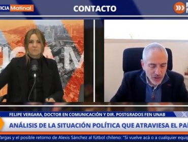 Analista Felipe Vergara y desaprobación en 52% del Presidente Kast: "No hay una sensación de satisfacción de lo que está haciendo el Gobierno"
