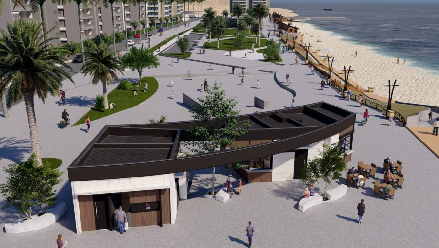Aprueban nuevo módulo de servicios para modernizar la playa El Sol de Viña del Mar