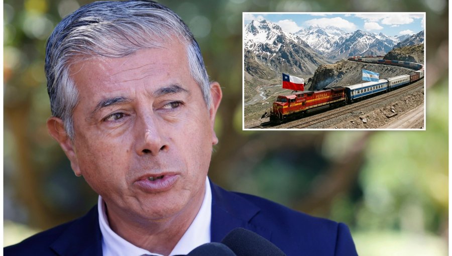 Delegado Millones deriva a Cancillería el megaproyecto ferroviario que busca unir Mendoza con la región de Valparaíso