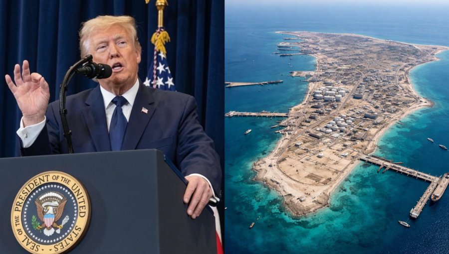 Trump afirma que EE.UU. tomará la isla petrolera de Jark y anuncia nuevos ataques contra Irán