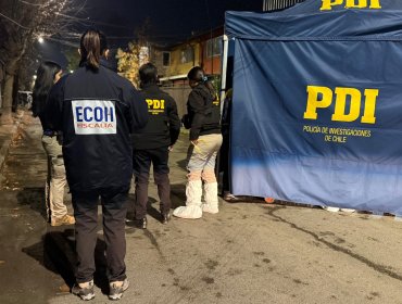 Hombre fue asesinado de un disparo en el cuello en plena vía pública de La Pintana