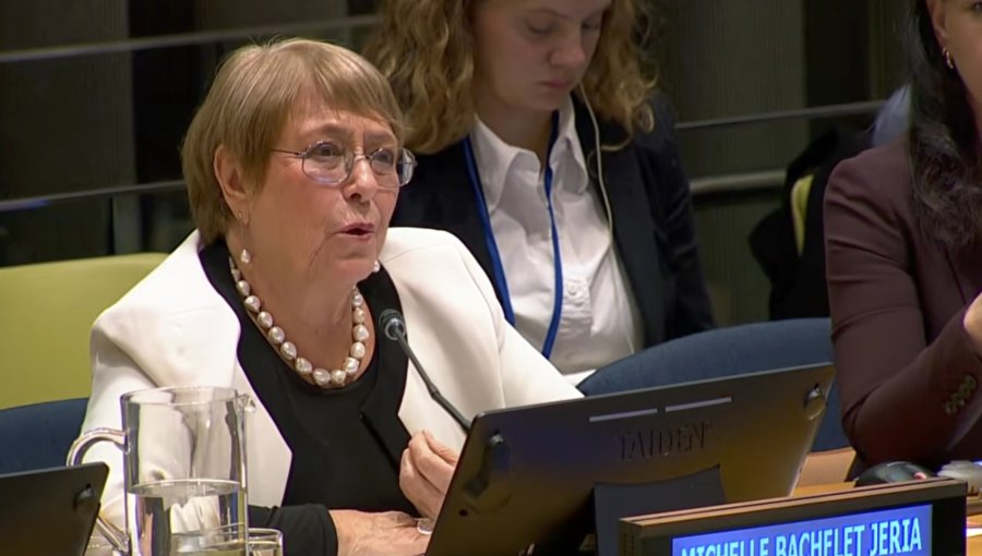 Bachelet defiende su candidatura a la ONU: "Si alguien me veta porque creo en la democracia, me sentiré honrada"