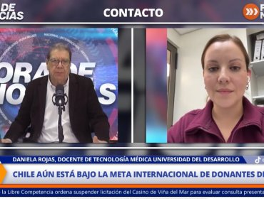 Daniela Rojas docente de Tecnología Médica por donantes de sangre: “Tenemos que cumplir algunos requisitos básicos”