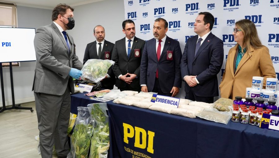 Incautan drogas avaluadas en $200 millones tras investigación por robo de suplementos alimenticios en Chillán