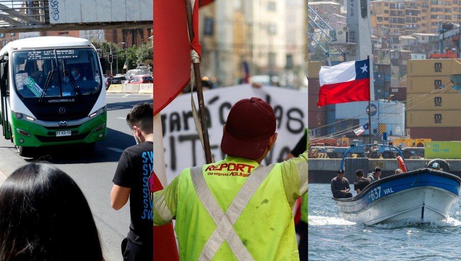 Editorial: Alerta de paros: micros, portuarios y pescadores a punto de agotar la paciencia