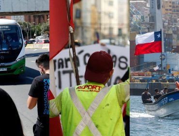 Editorial: Alerta de paros: micros, portuarios y pescadores a punto de agotar la paciencia