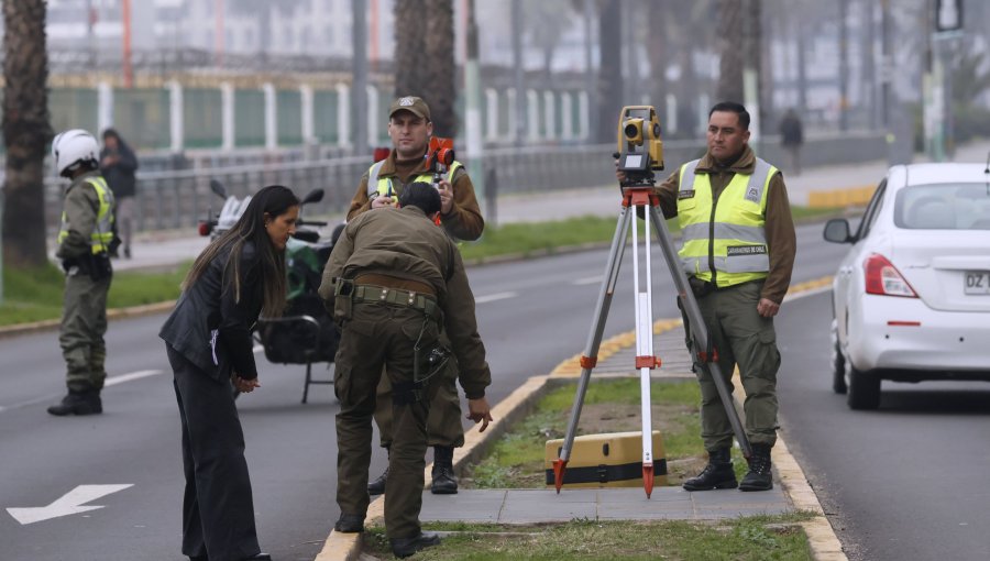Detienen a mujer que escapó tras atropellar y causar la muerte de un hombre en Valparaíso