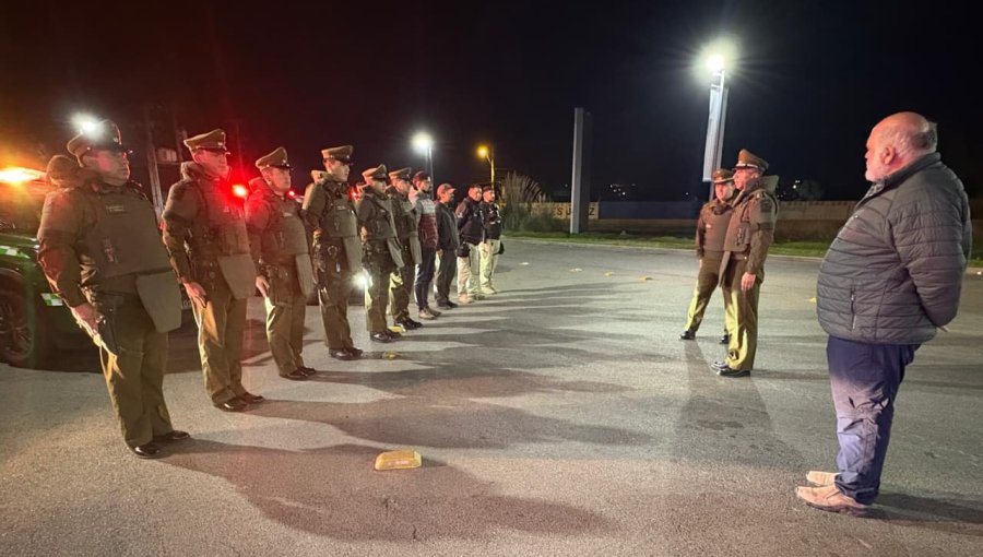 Operativo en la ruta 64 deja vehículos incautados y detenidos en sector afectado por carreras clandestinas en Limache