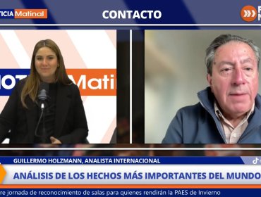 Guillermo Holzmann, analista internacional por acuerdo de paz entre EE.UU e Irán: "Trump va a instalar la idea de que esto es un triunfo de EE.UU""