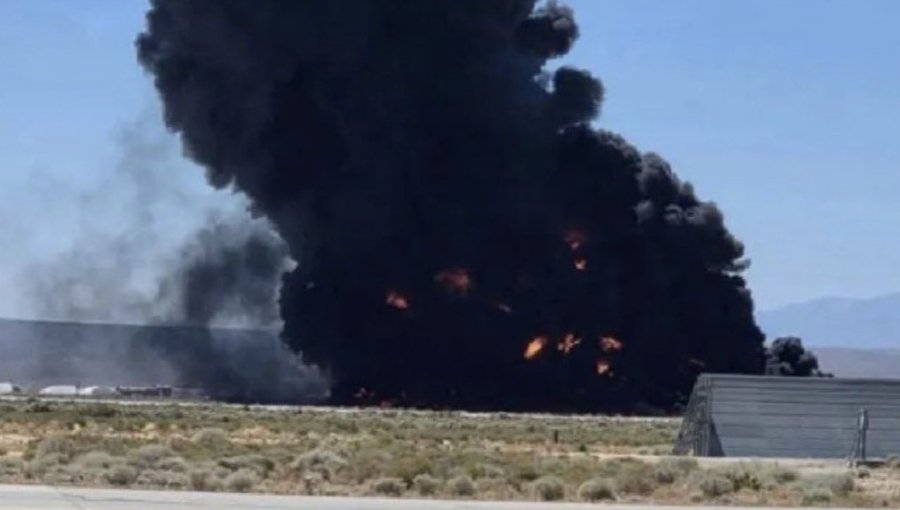 Mueren 8 personas en un avión de la Fuerza Aérea de EE.UU. que se estrelló tras despegar en California