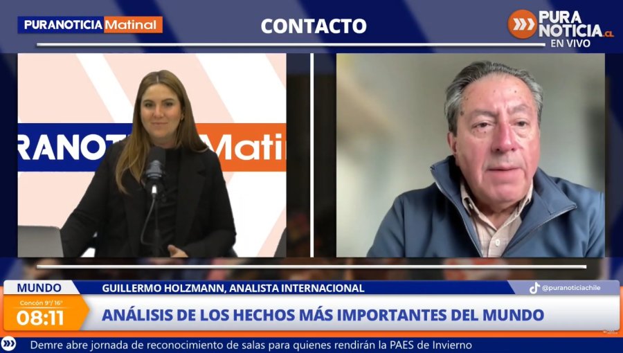 Guillermo Holzmann, analista internacional sobre acuerdo