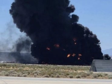 Mueren 8 personas en un avión de la Fuerza Aérea de EE.UU. que se estrelló tras despegar en California