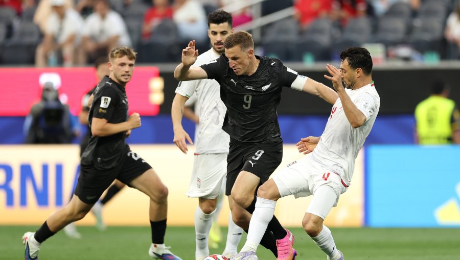Irán y Nueva Zelanda sellaron un empate en un emocionante encuentro disputado en Los Ángeles