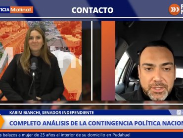 Senador Karim Bianchi por levantamiento del secreto bancario: "es una herramienta que suma"