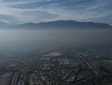 Declaran preemergencia ambiental para este miércoles en la región Metropolitana debido a las adversas condiciones de ventilación