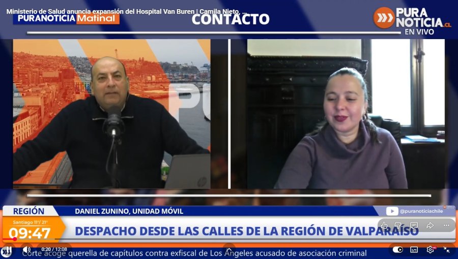 Camila Nieto, alcaldesa de Valparaíso por ampliación del Hospital Carlos Van Buren: "Queremos evitar que se genere una especulación inmobiliaria y que suban los precios de los terrenos"