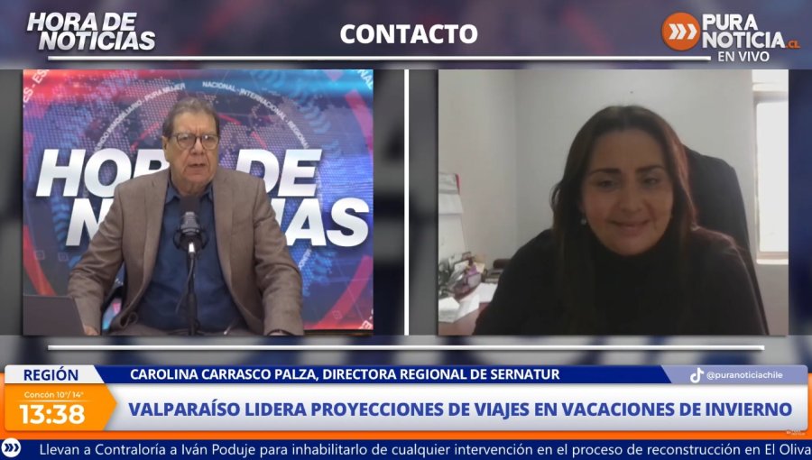 Carolina Carrasco, directora regional de Sernatur: "Nos preocupa la baja en el comercio"