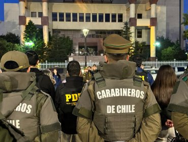 Masivo operativo entre Carabineros y la PDI deja 32 detenidos, 81 infracciones y decomiso de armas y droga en la región de Valparaíso