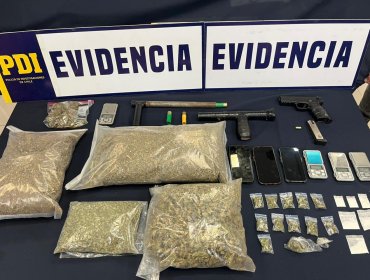 Capturan a cuatro personas y decomisan 4 kilos de droga en operativo en San Antonio