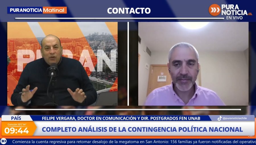 Felipe Vergara, doctor en Comunicaciones y director académico de la FEN UNAB por cambios en subsecretaría: "Valoricamente no comulgan con principios actuales asociados al rol de la mujer"