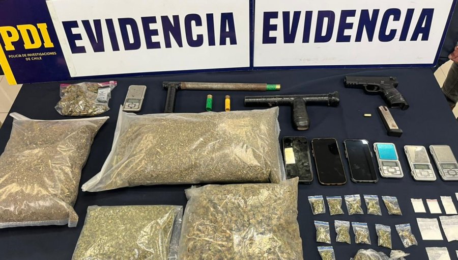 Capturan a cuatro personas y decomisan 4 kilos de droga en operativo en San Antonio